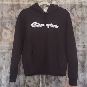 Champion UO Large Dalmatian Logo Print Sweaterhood